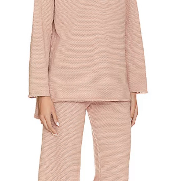 🔥NWT🌊! FREE PEOPLE! THE HAILEE SWEATER SET! Size 'XS' and color is Dusty Pink! - Picture 6 of 9